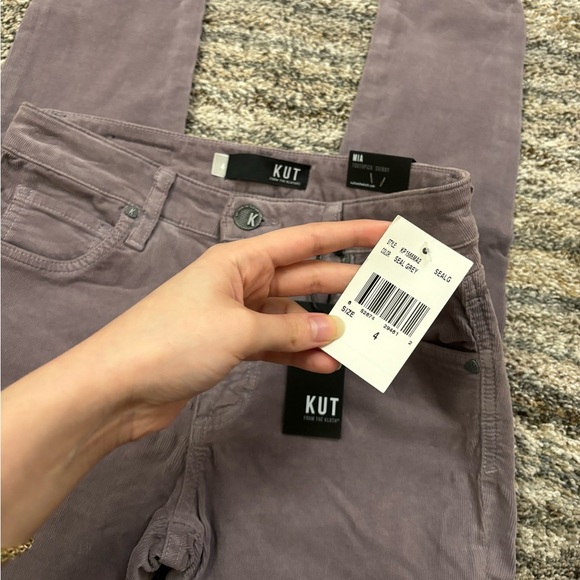 NEW KUT From The Kloth Mia Toothpick Skinny Jeans Sz 4 NWT | KUT Corduroy Jeans- - Picture 4 of 15